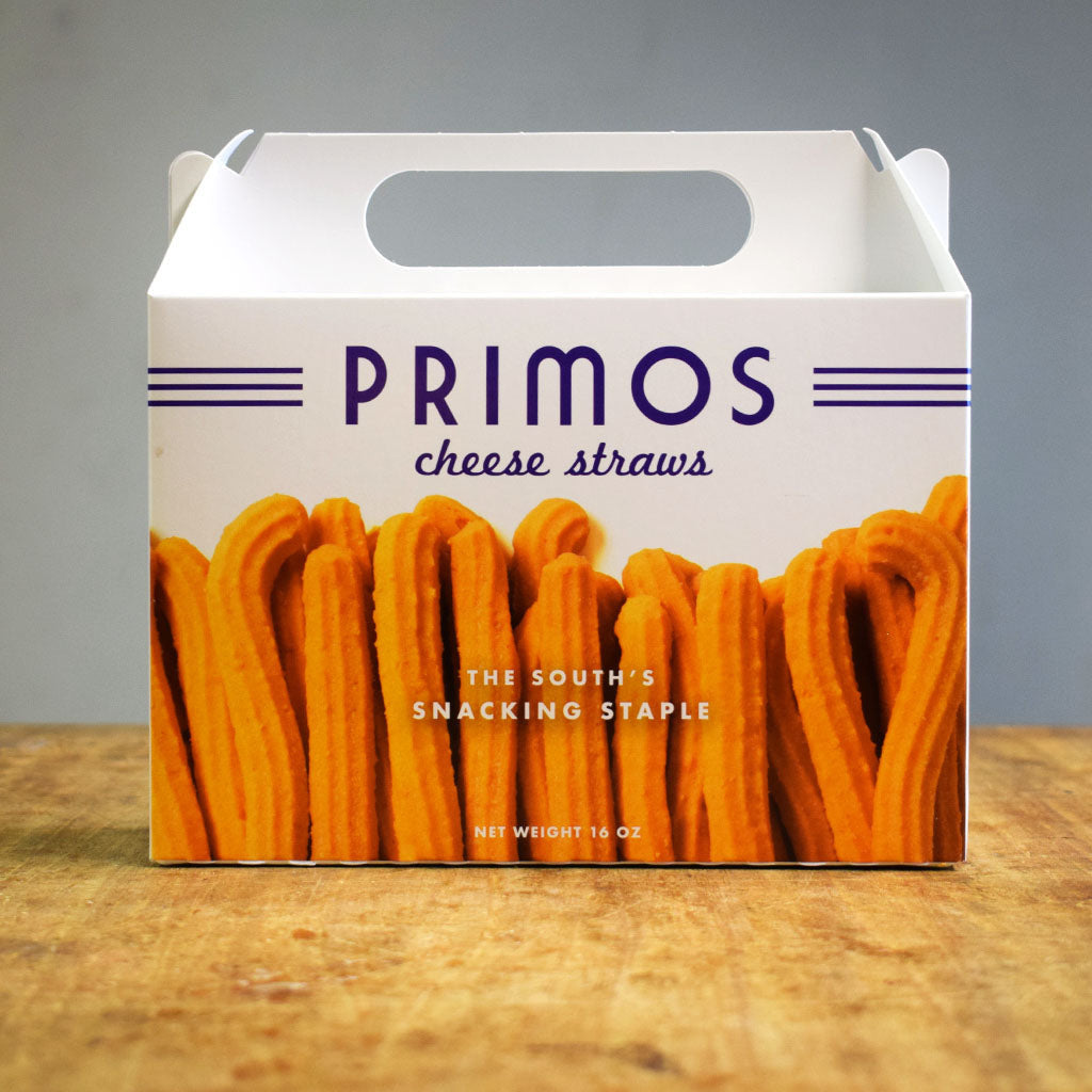 Primos Cafe Cheese Straw Box - TheMississippiGiftCompany.com