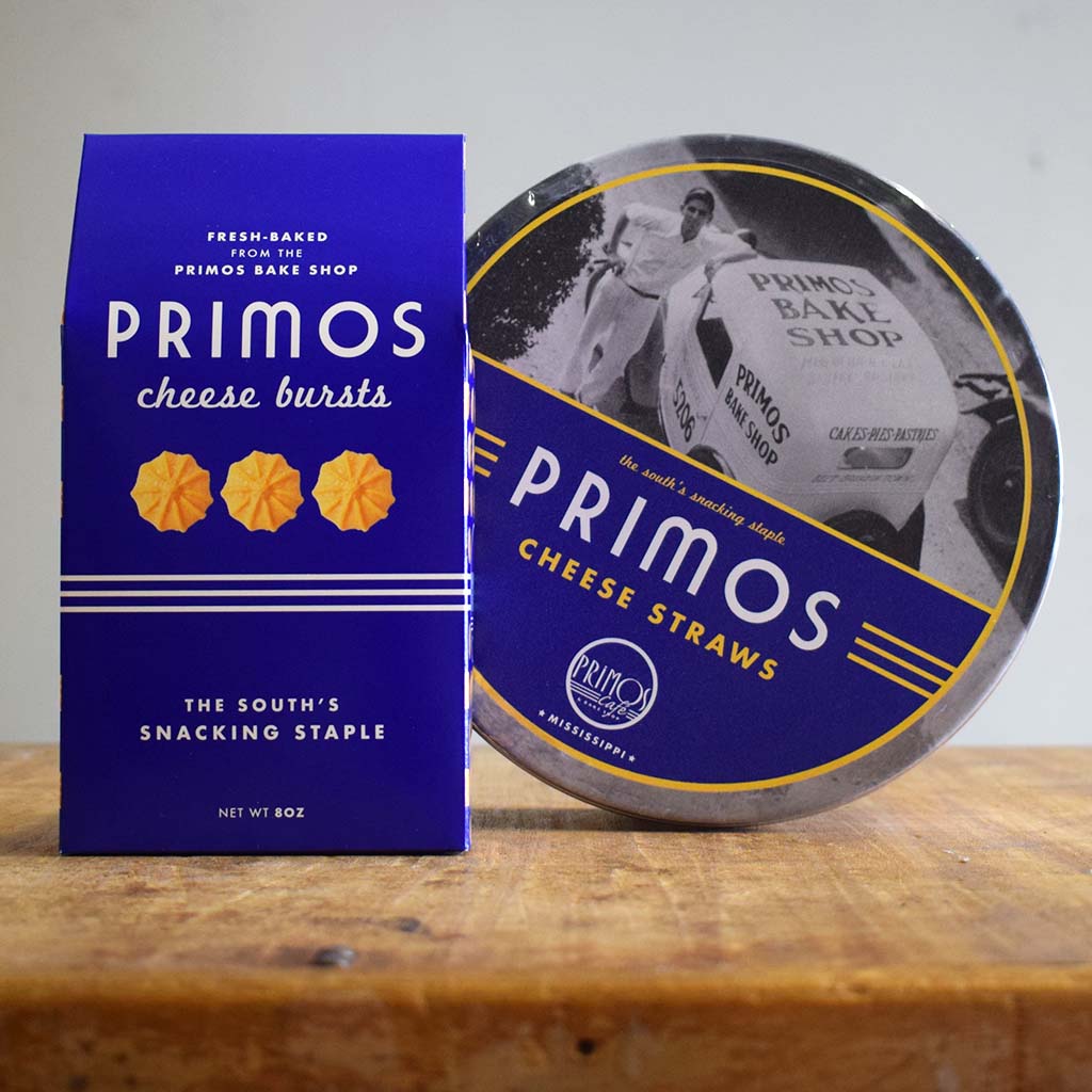 Primos Cafe Cheese Bursts - TheMississippiGiftCompany.com