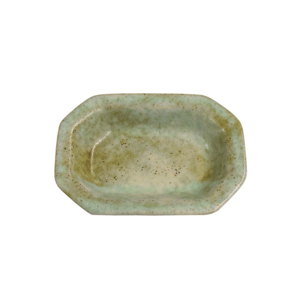 Rectangle Soap Dish Jade - TheMississippiGiftCompany.com