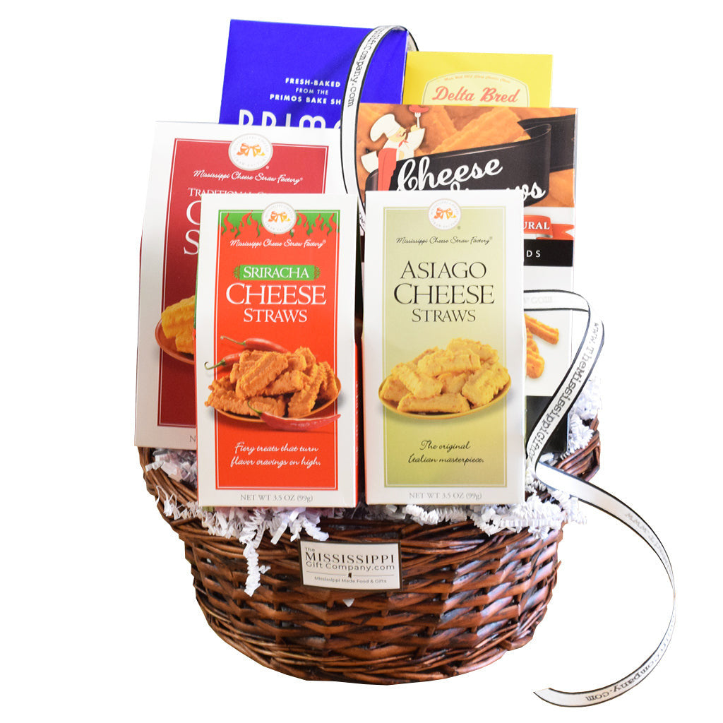 Say Cheese Gift Basket - TheMississippiGiftCompany.com