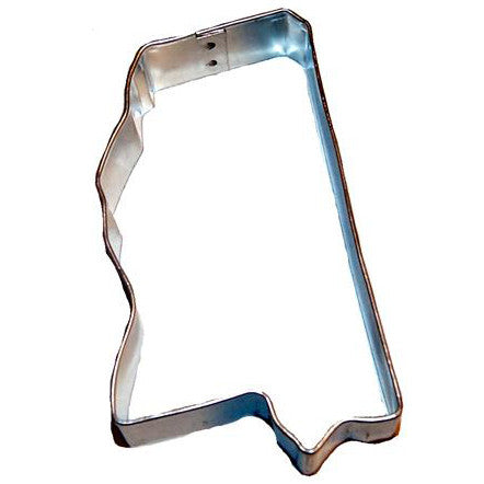 Small Mississippi Shaped Cookie Cutter - TheMississippiGiftCompany.com