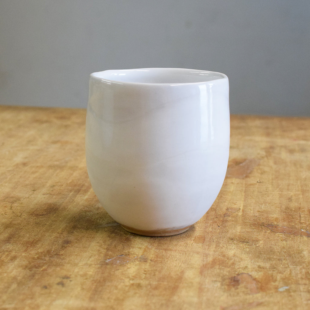 Stemless Simply White - TheMississippiGiftCompany.com