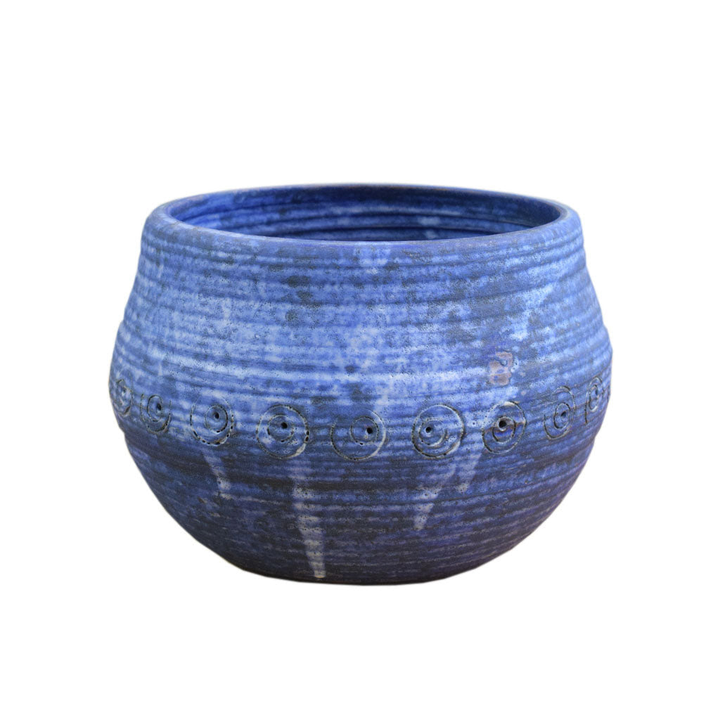 Small Christening Bowl Blue - TheMississippiGiftCompany.com