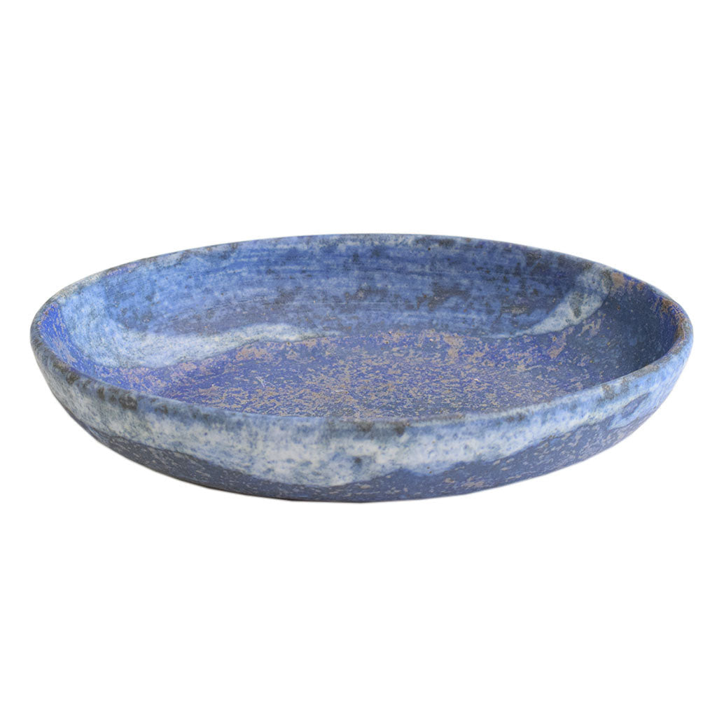 Small Oval Bowl Blue - TheMississippiGiftCompany.com
