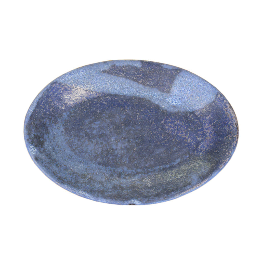 Small Oval Platter Blue - TheMississippiGiftCompany.com