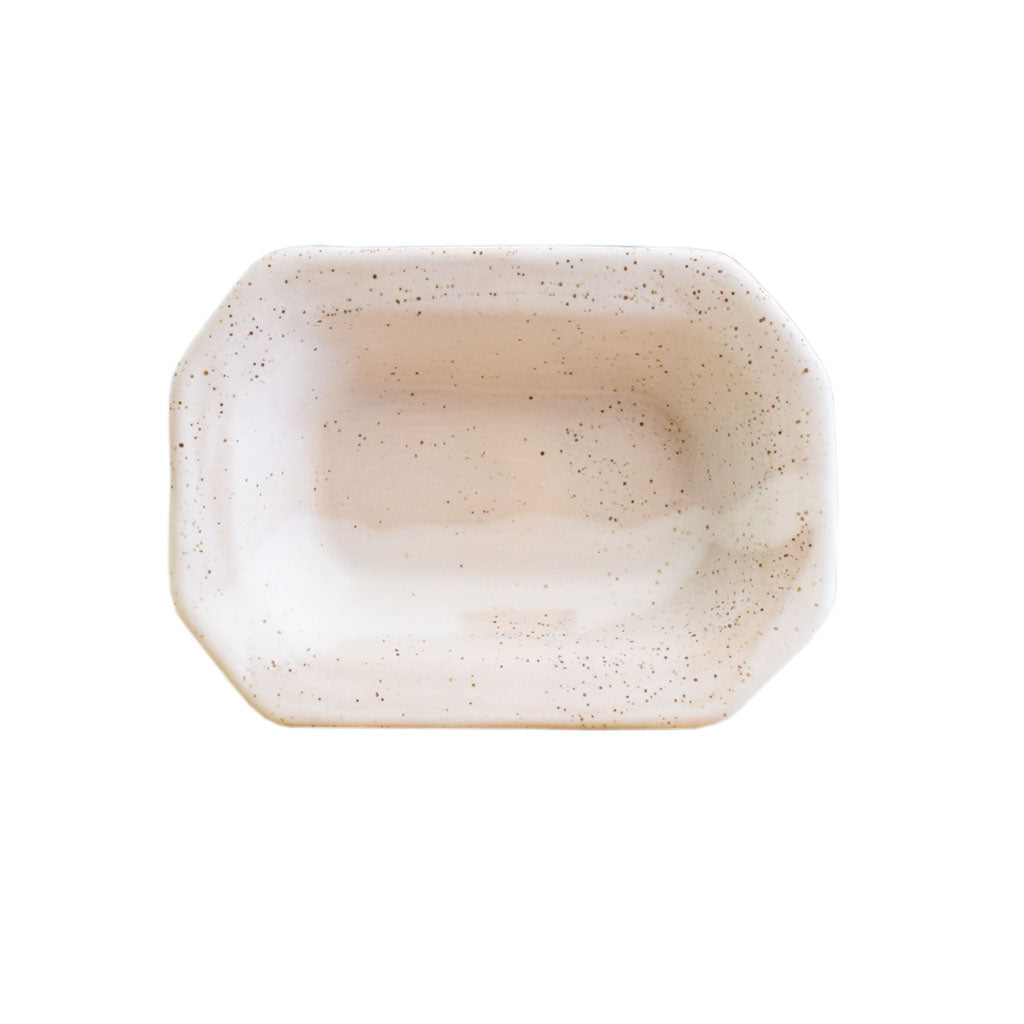Small Rectangle Bowl White - TheMississippiGiftCompany.com