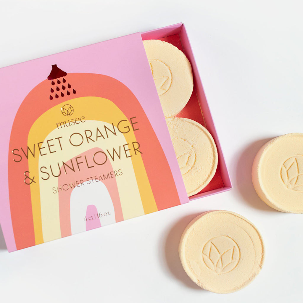 Sweet Orange & Sunflower Shower Steamers Set - TheMississippiGiftCompany.com
