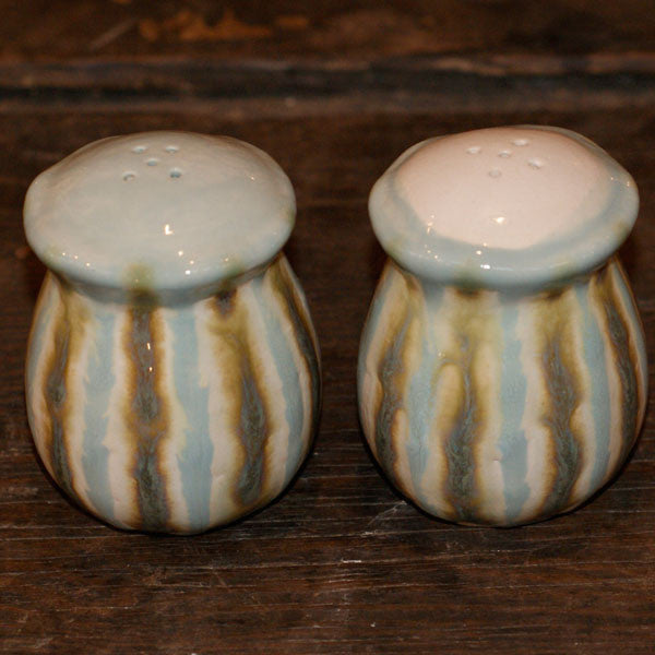 Teal Salt and Pepper Shakers - TheMississippiGiftCompany.com