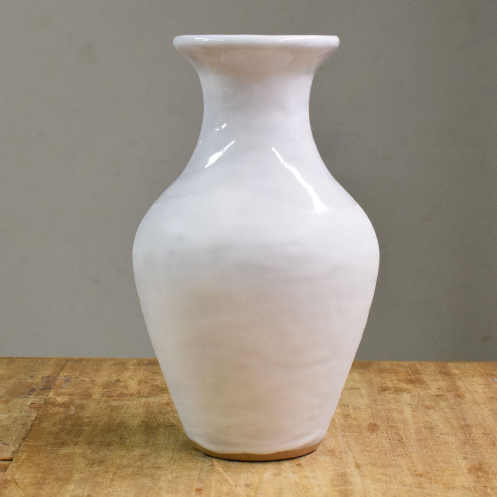 Vase- Simply White - TheMississippiGiftCompany.com