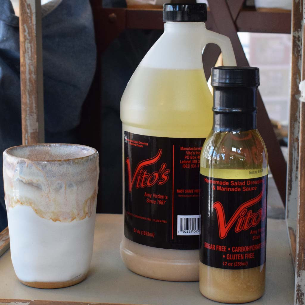 Vito's Salad Dressing and Marinade Bottle - TheMississippiGiftCompany.com