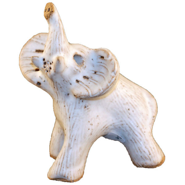 Small Elephant White - TheMississippiGiftCompany.com