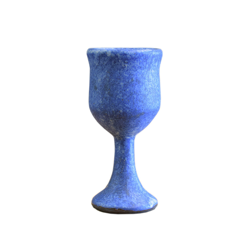 Wine Goblet Blue - TheMississippiGiftCompany.com