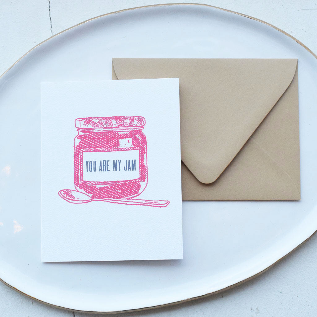 You Are My Jam Greeting Card - TheMississippiGiftCompany.com